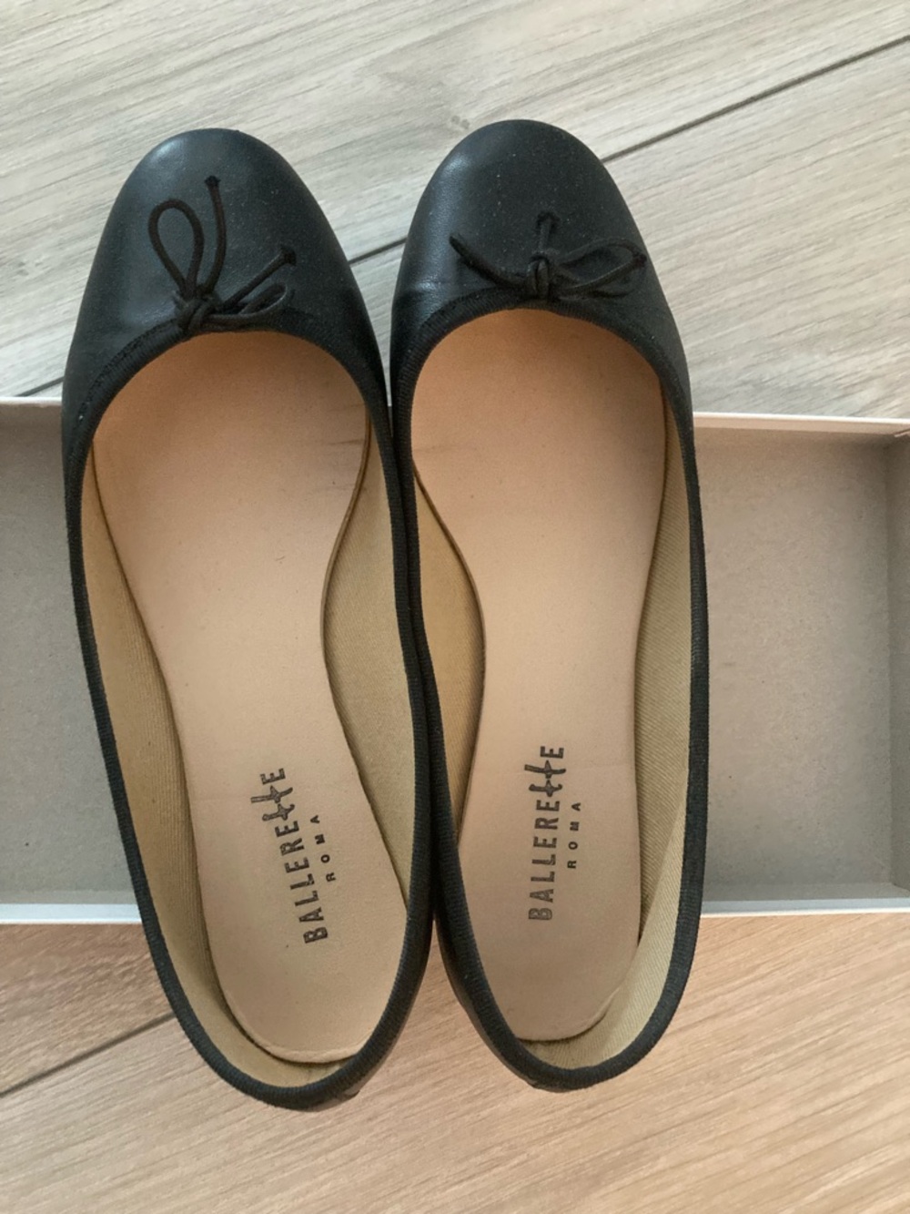Ballerette Leather Ballet Flats